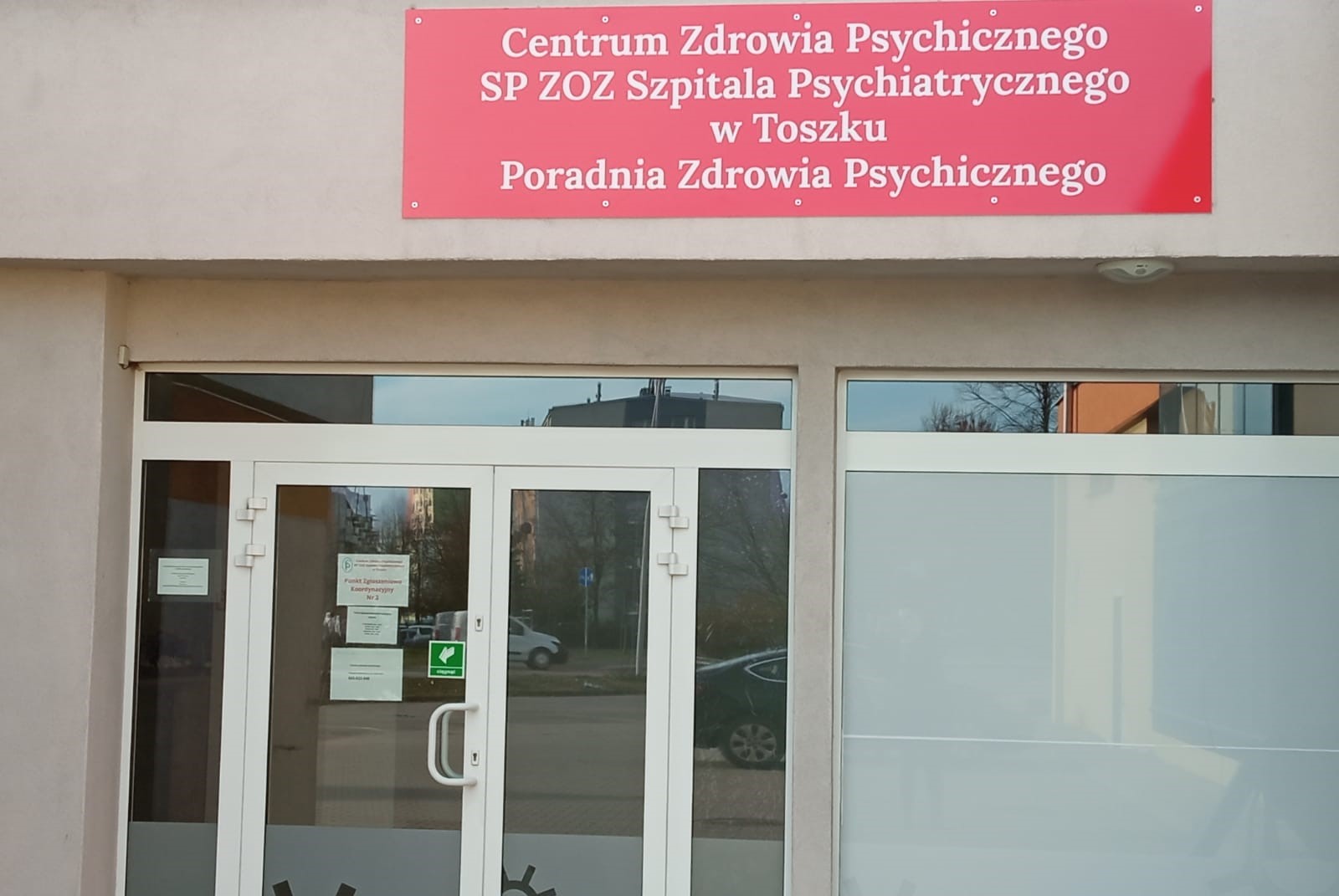 Centrum Zdrowia Psychicznego - recepcja